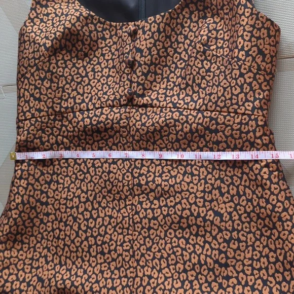 Kate Spade Jacquard Leopard Dress, Size- 4 - Picture 15 of 16